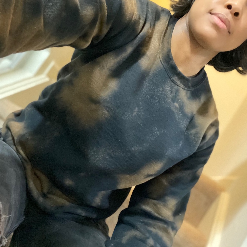 Crewneck Tye Dye Sweatshirt